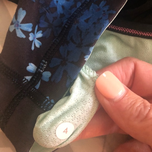 Lululemon No Limits Tank in Black/Petal Floral - Picture 6 of 6